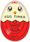 Lasubst Egg Timer for Boiling Eggs that Changes Color When Done, Red