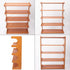 Eloplzxe 5 Closet,Small Closet 18.897.4825.98inch Shoe Rack,Small Tier Shoe Organizer Storage Shelf,Bamboo Narrow Shoe