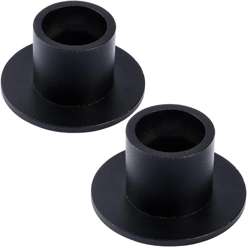 2PCS Matte Iron Black Taper Candle Holders - Centerpieces for Home Decoration, Wedding, Anniversary, Party Gifts