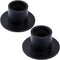 2PCS Matte Iron Black Taper Candle Holders - Centerpieces for Home Decoration, Wedding, Anniversary, Party Gifts