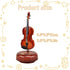 Quekas Violin Music Box - Classical Music Box Mini Replica Instrument Crafts Decoration Gift Craft Home Office Ornament