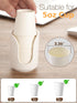 Bathroom Cup Dispenser - 3oz-4oz Ceramic Paper Cup Holder for Countertop, Mouthwash Dixie Cups Accessories