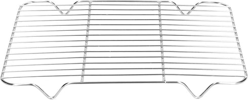AUNMAS Rectangular Baking Pan and Rack, Easy Roasting Pan for Cooking and Baking (23.5 * 17.5 * 5CM)