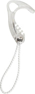 Gear Hook Clear 5-Pack, Lightweight S Hook for Backpacks and Closet Storage, Indoor or Outdoor Use