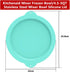 4.5-5 Silicone Covers for Kitchenaid Ice Cream Bowl, Silicone Lid Compatible with Kitchenaid Tilt-Head Stand Mixer