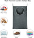 XL Hanging Laundry Bags, Over Door Wash Bags for Dirty Clothes, Space Saving Portable Toy Storage Bag (35x22 Inch)