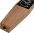 Large Wooden Chalkboard Kegerator Tap Handles, Oak DIY Craft Beer Tap Handles Tall 10" for Beer-Lovers