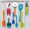 Dial Industries 2544 Utensil Organizer Tray, Expand-A-Drawer, White