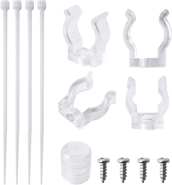 LED Rope Lights Clips, 36 Pack Set Mounting Bracket Fixing Rope Lights