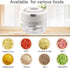 Mini Garlic Chopper, Powerful Electric Food Processor for Garlic and Onion, White