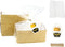 Paper Bread Loaf Pan 6In, 25PCS Disposable Bakery Boxes, Natural Recyclable Toast Take Out Boxes for Microwave Oven