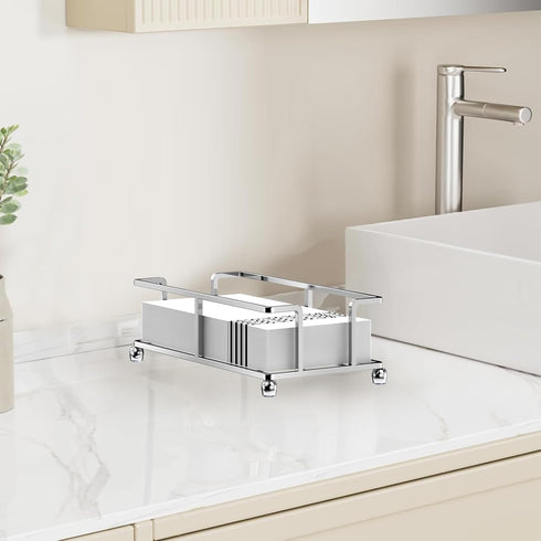 zizouoe Update Bathroom Paper Towel Holder Bathroom Guest Towel Holder Tray for Bathroom Napkin Holder Guest Towels