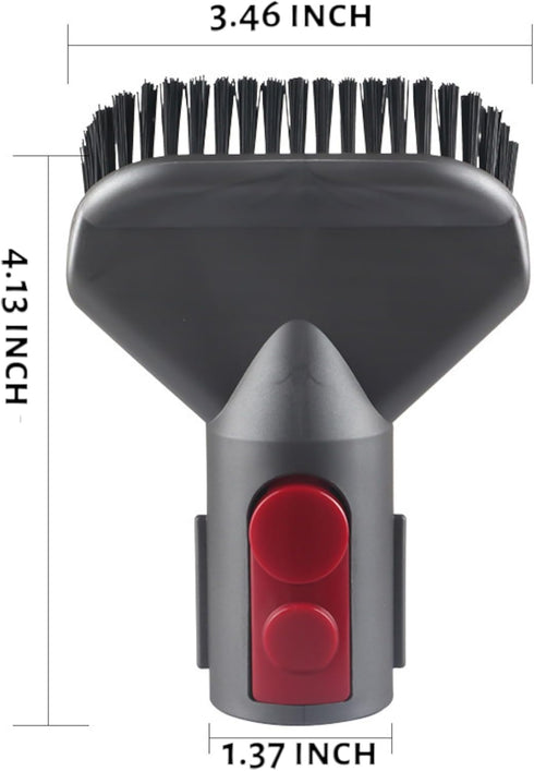 Stubborn Dirt Tool Attachments for Dyson V15, V12, V11, V10, V8, V7 - Hard Bristle Vacuum Cleaner Accessories