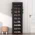 4 10 18-22 Closet VILICK Shoe Rack with Cover Narrow Shoe Organizer with Side Pockets Tier Tall Shoe Storage Holds