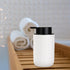 BosilunLife Foam Hand Soap Dispenser - White Ceramic Refillable Liquid Lotion Soap Dispenser for Countertop