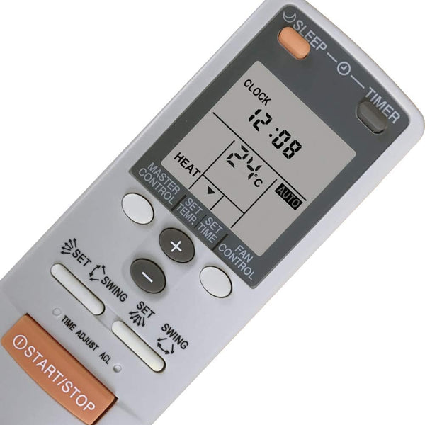 Replacement Air Conditioner Remote Control for Fujitsu Ar-jw1, Ar-jw11, Ar-jw13, Ar-jw17, Ar-jw19, Ar-jw2, Ar-jw27