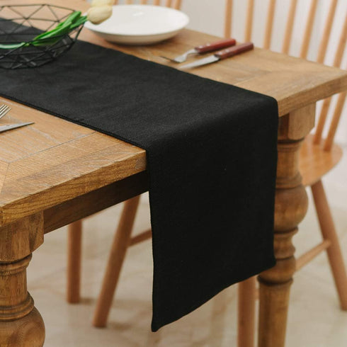 NATUS WEAVER 2 Piece Fabric in 1,Dinning Table Runner 12 x 108 Inches Farmhouse