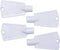 BlueStars Ultra Durable Freezer Door Key Replacement Part - Compatible with Frigidaire, Pack of 4