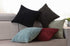 2 pcs Pack Throw Pillow Covers Corduroy Solid Soft Chestnut Brown 18x18 Inch Decorative Pillow Cases