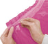 Unique Premium Hot Pink Solid Plastic Table Skirt, 29" x 14 ft, Pack of 1 - Elegant Design for Events