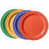 G.E.T. DP-906-MIX Melamine Round Appetizer Plates, 6.5", Set of 12, Mardi Gras Mix