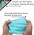 Piping Bags and Tips Set - Reusable Frosting Piping Kit for Baking with Silicone Rings, Cake Decorating Tools