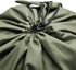 Army Green Laundry Bag Backpack, 27” x 34” Heavy Duty with Shoulder Straps, Drawstring Closure for College, Travel