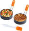 rosyquarz Highly Rated Large Egg Rings for Frying Eggs 3.5 INCH 2 Packs