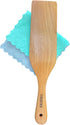 Teak Wooden Spatula, Spoons & Spurtle for Cooking Handcrafted, Natural Non-Stick Kitchen