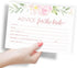 50 Printed Party Advice and Wishes for the Mr and Mrs Wedding Advice Cards for Bridal Shower, Games and Favors