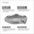 Pot Minder - Stainless Steel Pot Watcher Disc for Boil Over Prevention in Kitchen Pots (2 Pcs)