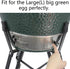 Upgrade Slid Out Ash Drawer for Big Green Egg Accessories Ash Clean Tool, Green Egg Replacement Parts, Stainless