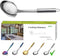 Berglander Stainless Steel Skimmer, Cooking Strainer Spoon, Slotted Spoons for Kitchen
