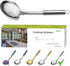 Berglander Stainless Steel Skimmer, Cooking Strainer Spoon, Slotted Spoons for Kitchen