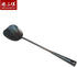 ZhenSanHuan Hand Hammered Carbon Steel Spatula, Long Handle Wok Tool