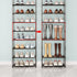 Small Stackable Shoe Rack, Narrow Kids Shoe Stand, Metal Storage Shelf for 6-8 Pairs of Shoes, Entryway, Closet