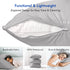 Guardmax Waterproof Pillow Protector Grey Standard Size - Zippered Bed Bug Pillow Protector 2 Pack - Hypoallergenic Pillow Case Cover Protects from Bedbug, Dust Mite, and Liquid Spills - (20 X 26)