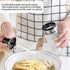 Glass Spice Jars, Transparent Seasoning Bottle Container with Visible Cover Spoon for Kitchen