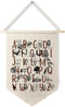 Qpenm Cowboy Nursery Decor, Western Southwestern Aztec Alphabet ABC Posters & Prints,
