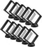 Set of 10 Pcs Black Diamond Shape Display Holder Stands, 3D Floating Frame for Medallions