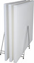Winco Heavy-Duty Plastic Cutting Board, White, 12" x 18" x 3/4"