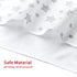2 Pack, 42x46 Inch, Splat Mat for Under High Chair Mat Anti Slip Bottom Splat Splash Mess Floor Mat Waterproof Portable