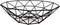Metal Wire Fruit Bowl, Iron Arts Fruit Storage Basket for Kitchen Counter, Decorative Hold for Vegetables, Bread, Snacks