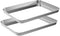 Small Baking Sheet Set of 2, CEKEE Stainless Steel Baking Pan Tray, Cookie Sheet, 9 x 7 x 1 Inch