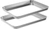 Small Baking Sheet Set of 2, CEKEE Stainless Steel Baking Pan Tray, Cookie Sheet, 9 x 7 x 1 Inch