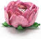 Handmade Paper Truffle Cups - Liners, Wrappers, Candy Cups - Pack of 30 (Paper, Peony Dusty Rose)