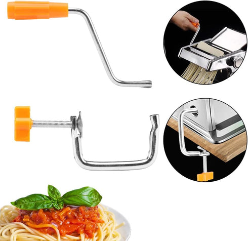Kakalote Durable Pasta Maker Replacement Clamp - Pasta Machine Accessories, Fixing Manual Handheld Tool Part