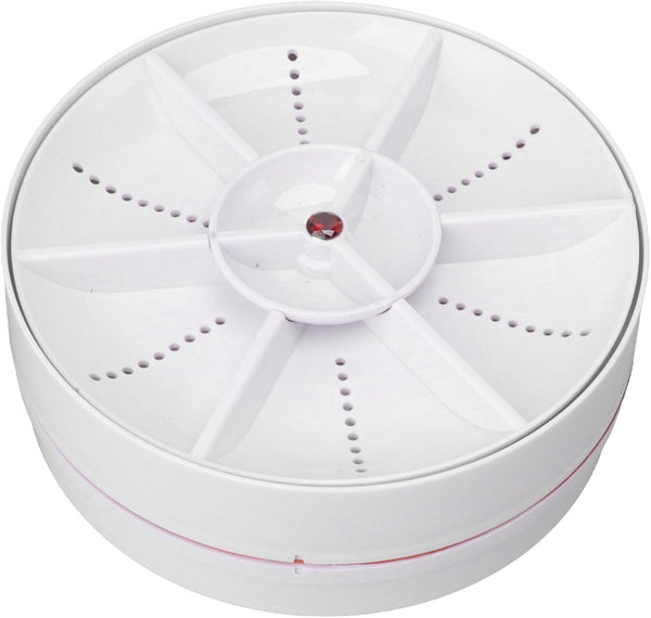 TOPINCN Portable USB Dishwasher: Mini Dish Washing Machine for Household Kitchen, Quickly Removes Dishware, Red