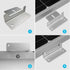 2 Sets 2 Count Renogy Solar Panel Mounting Z Brackets Lightweight Aluminum Corrosion-Free Construction for RVs