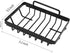 Soap Dish Holder, No Drilling, 304 Rustproof Stainless Steel Wall Mounted Tray for Bathroom & Kitchen